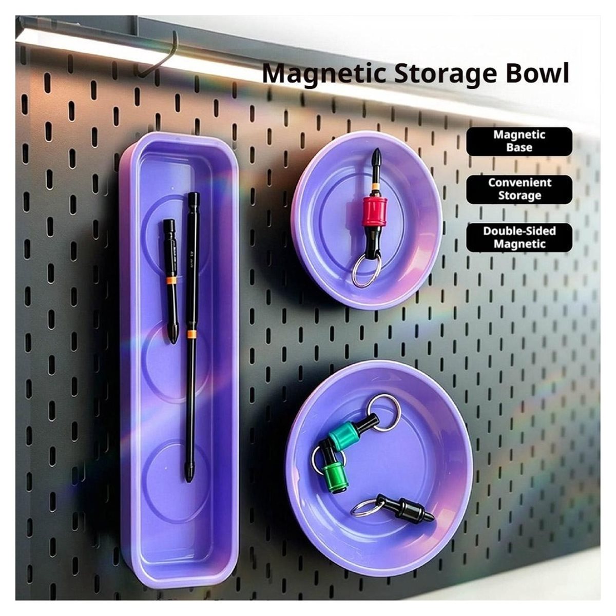 Workshop Tools Store - Magnetic Parts Tray Set Magnetic Bowl