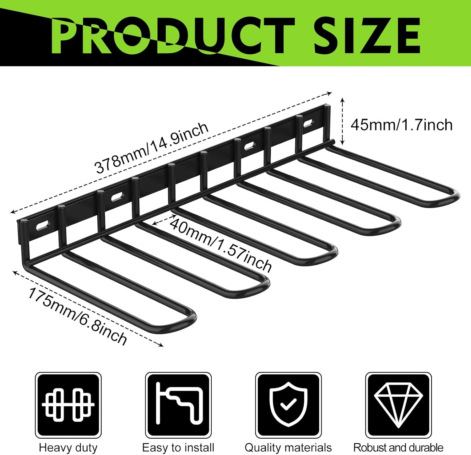 Workshop Tools Holder - VKKM Power Tool Organizer 4 Slots