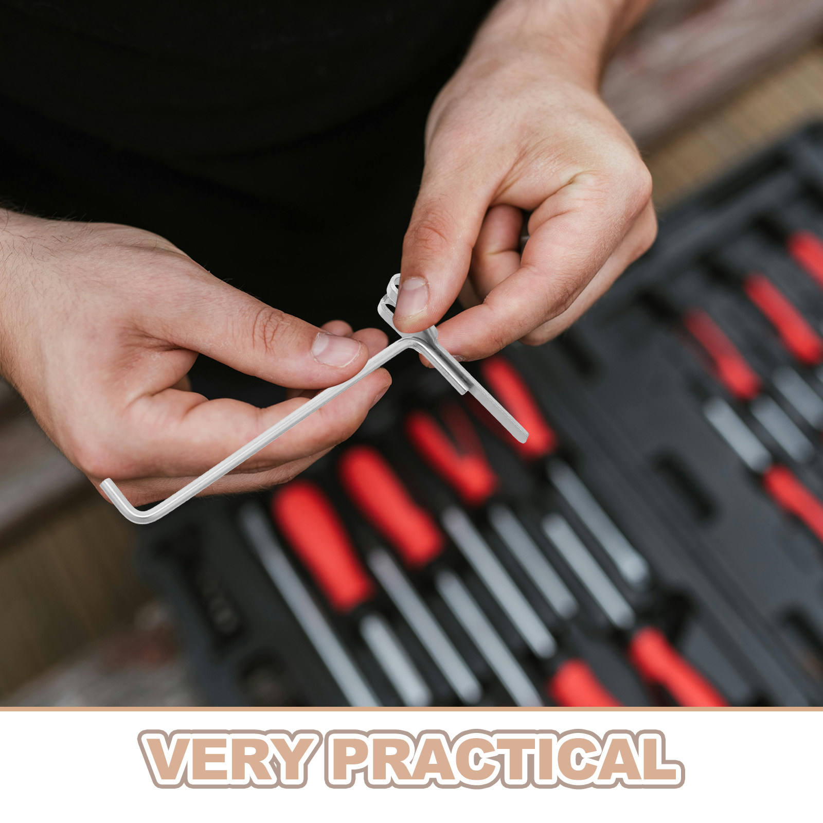 6Pcs Pegboard Hooks Stainless  - Workshop Tools Hanger review and price