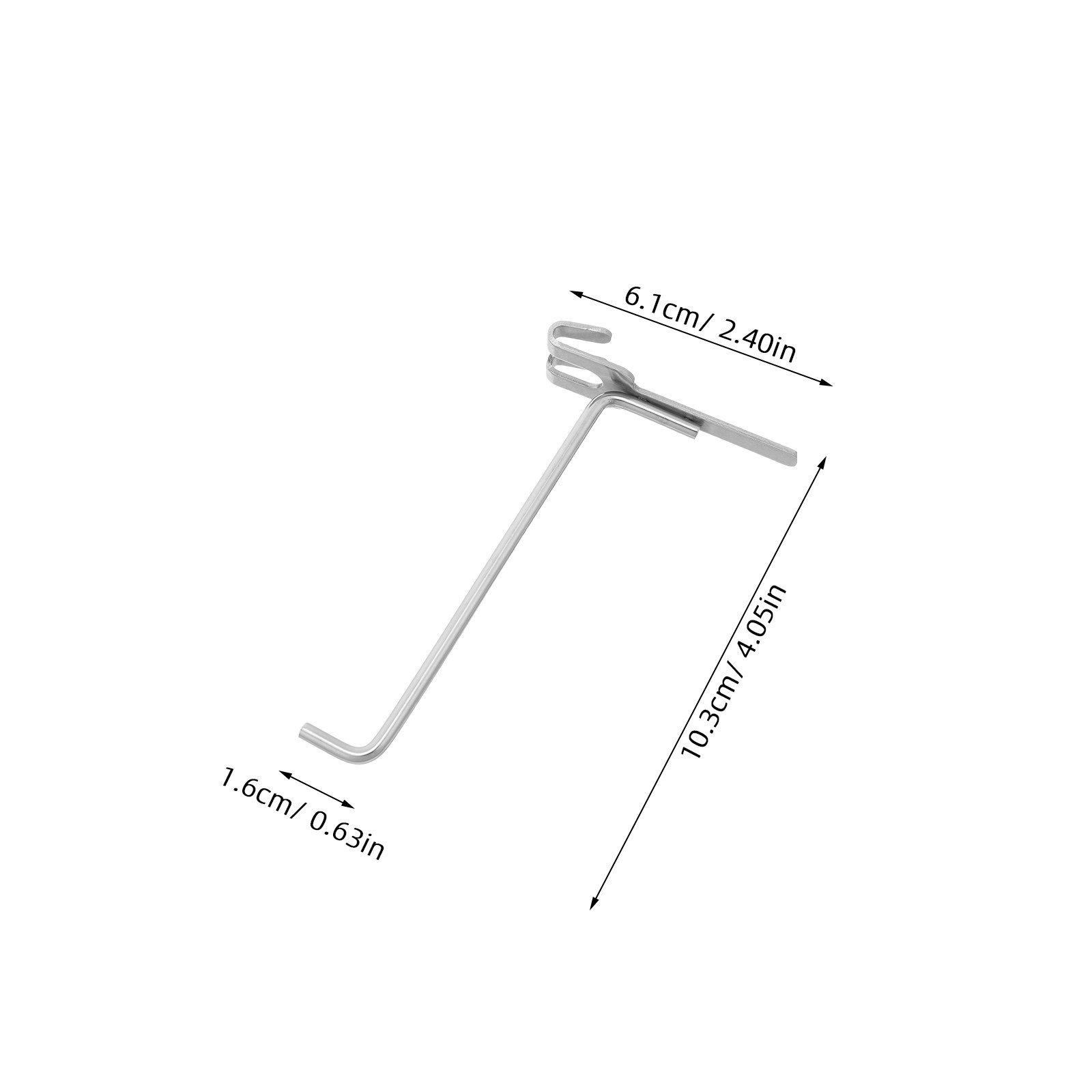 6Pcs Pegboard Hooks Stainless  - Workshop Tools Hanger review and price