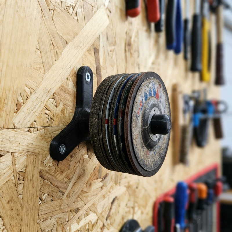 1Pcs Wall Mount Grinder Holder - Workshop Tools Holder review and price