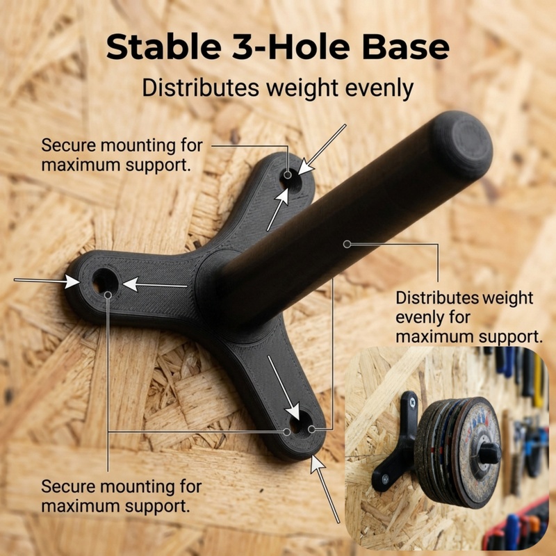 1Pcs Wall Mount Grinder Holder - Workshop Tools Holder review and price