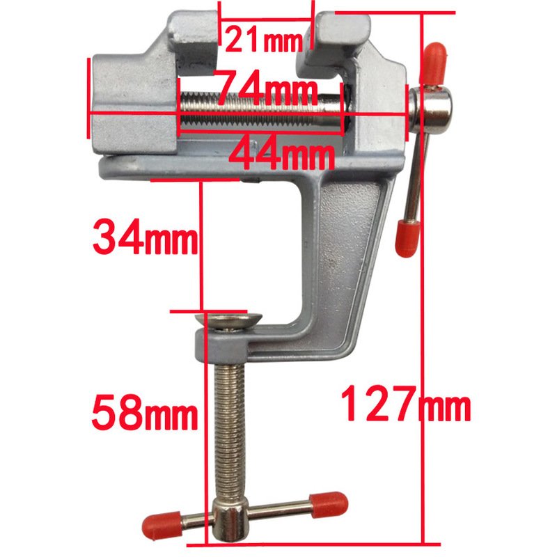 Aluminum Mini Table Clamp Smal - Workshop Tools Vice review and price
