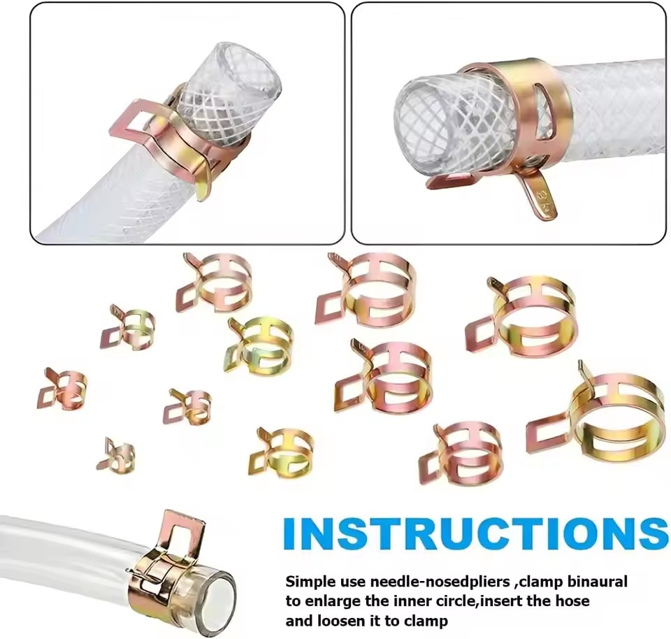 10-50Pcs 5mm-9mm for choose Fu - Pipe Clamp Bar review and price