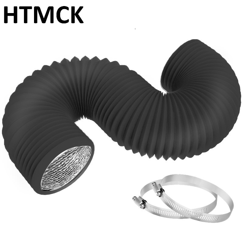 HTMCK 4 inch Dryer Vent Hose w - Pipe Clamp Bar review and price
