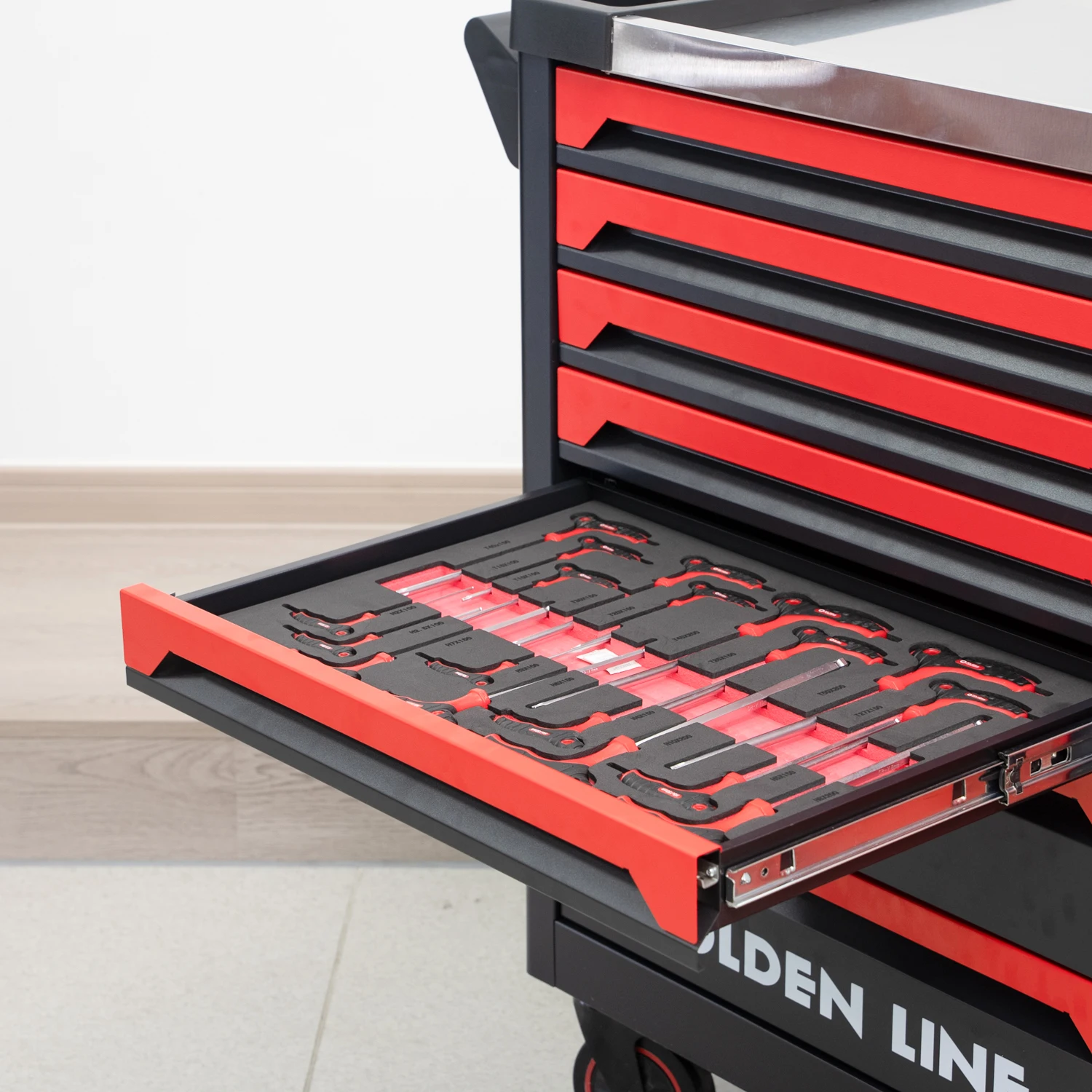 Metal Tool Cabinet with 7-Draw - Workshop Tools Storage review and price