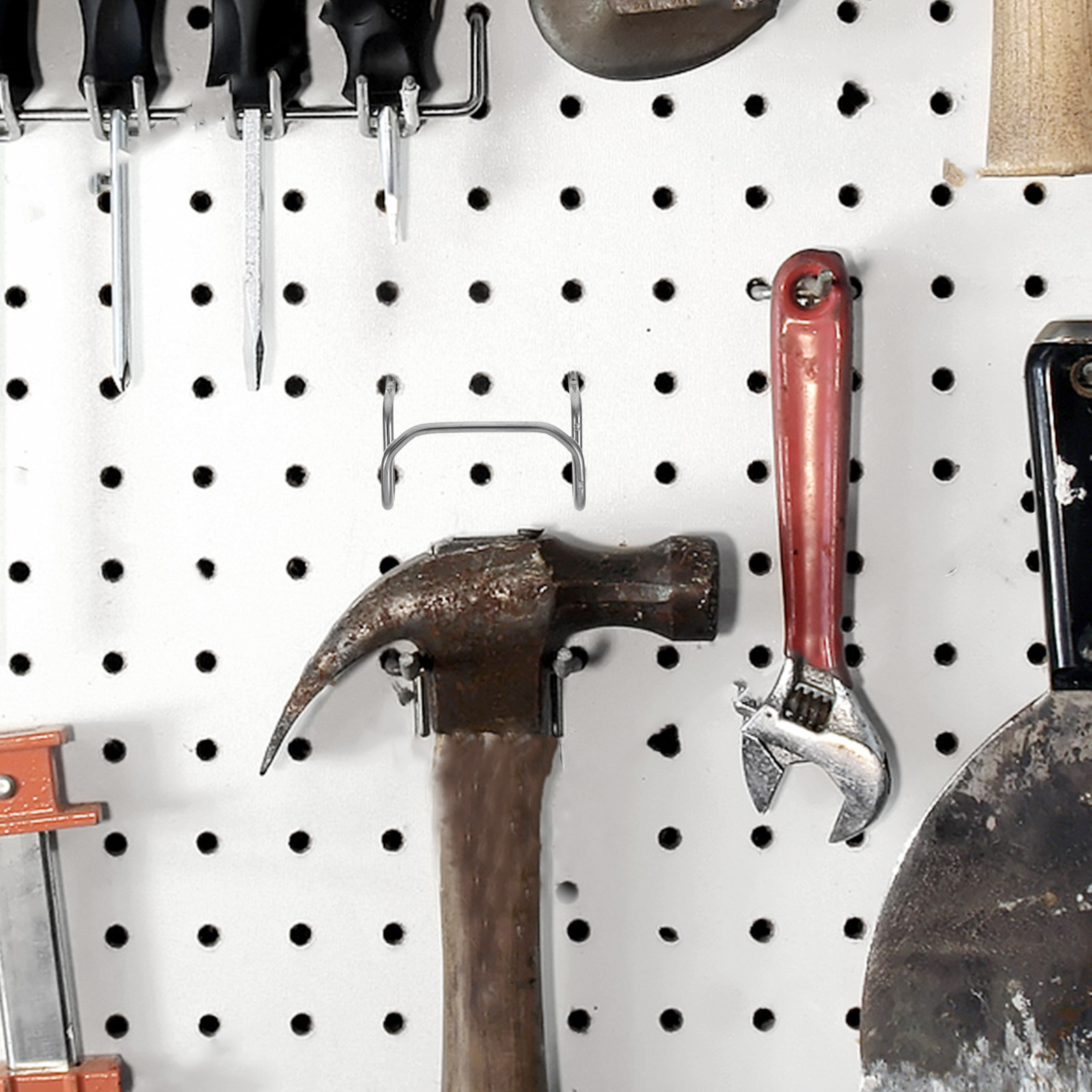 10Pcs Stainless Steel Pegboard - Workshop Tools Hanger review and price