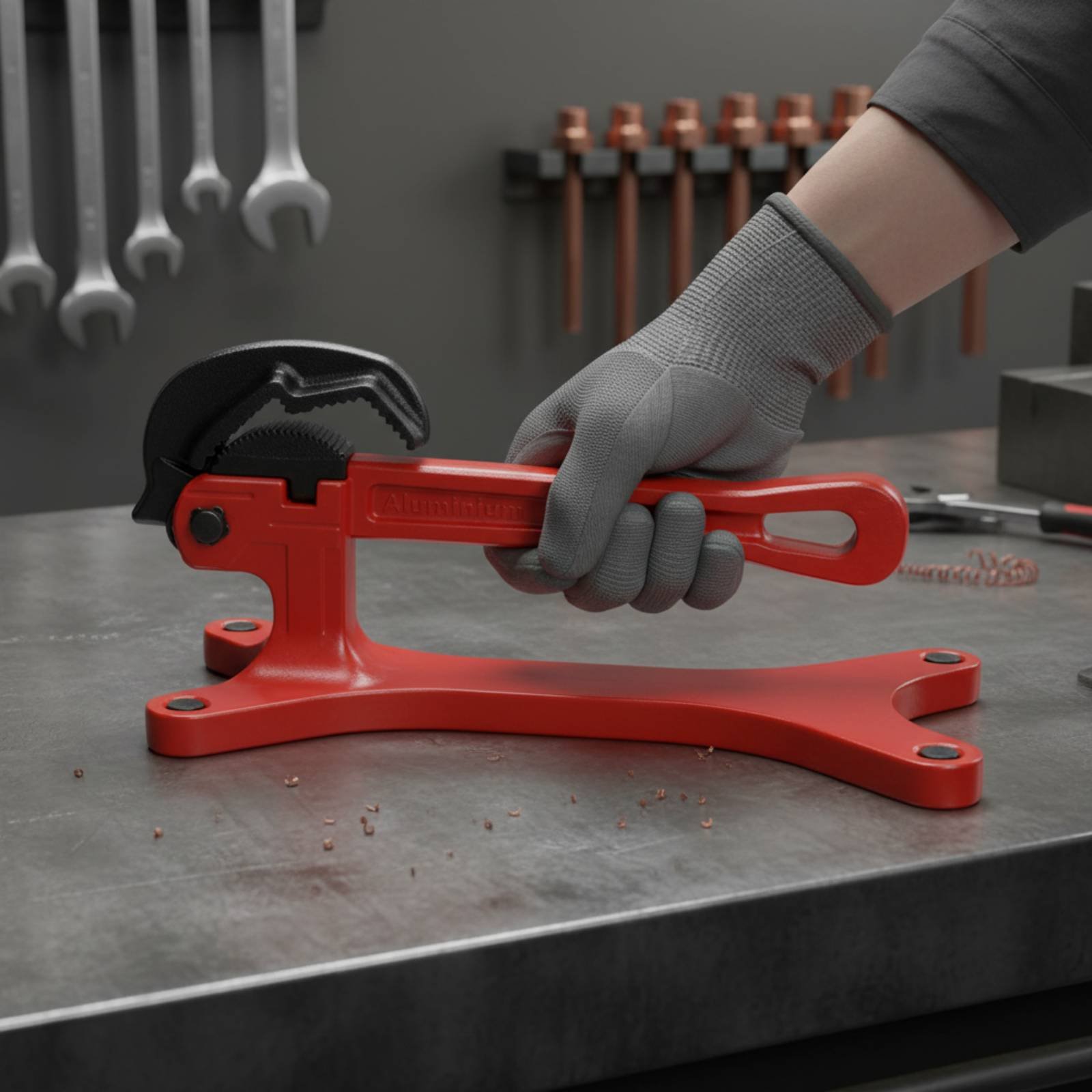 Self-Locking Pipe Wrench Porta - Workshop With Tools review and price