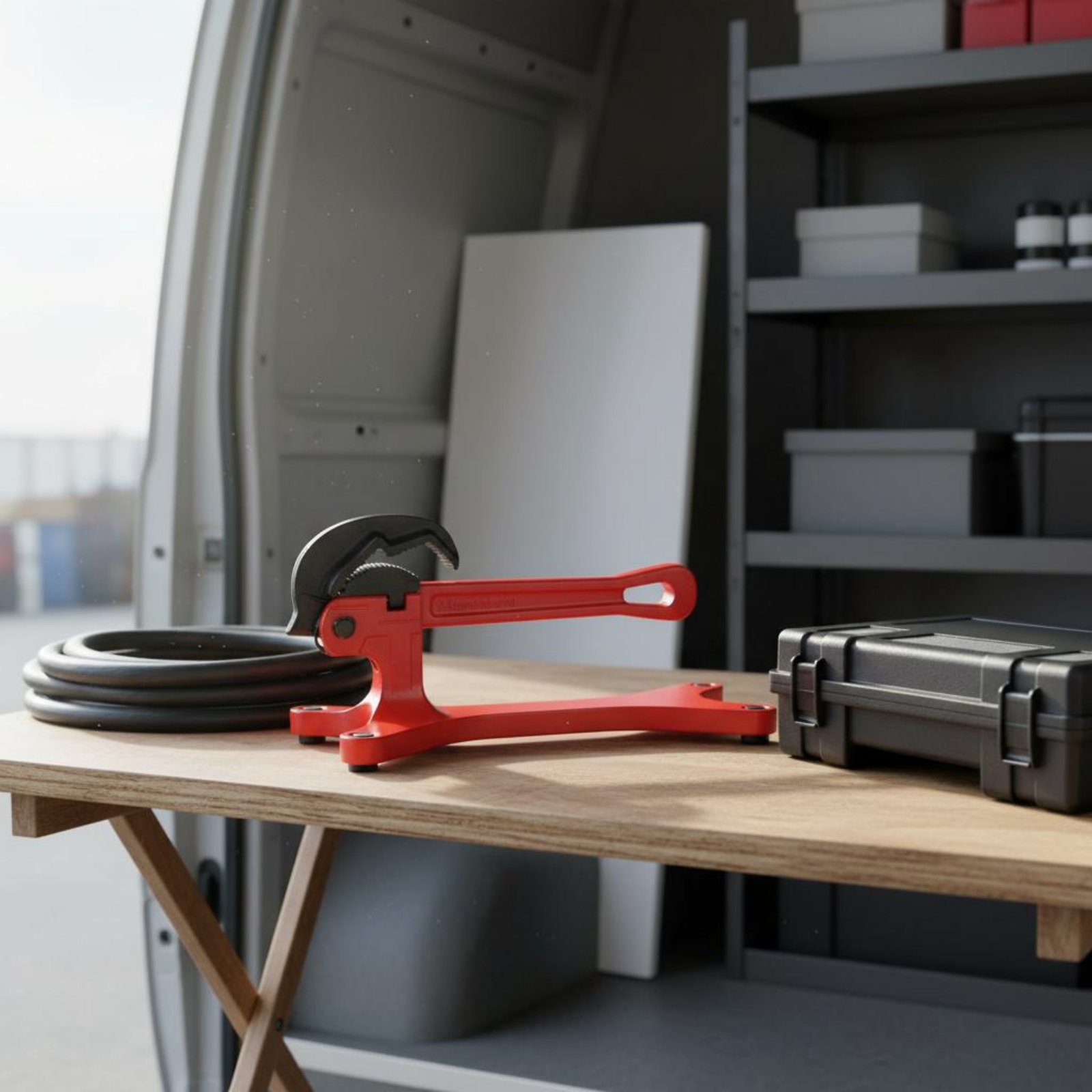 Self-Locking Pipe Wrench Porta - Workshop With Tools review and price