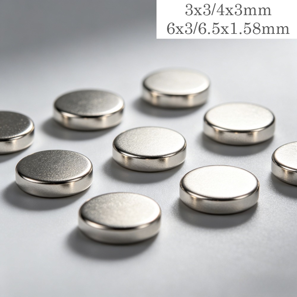 Mini Round Magnet Discs 3x3 4x - Workshop Tools Photos review and price