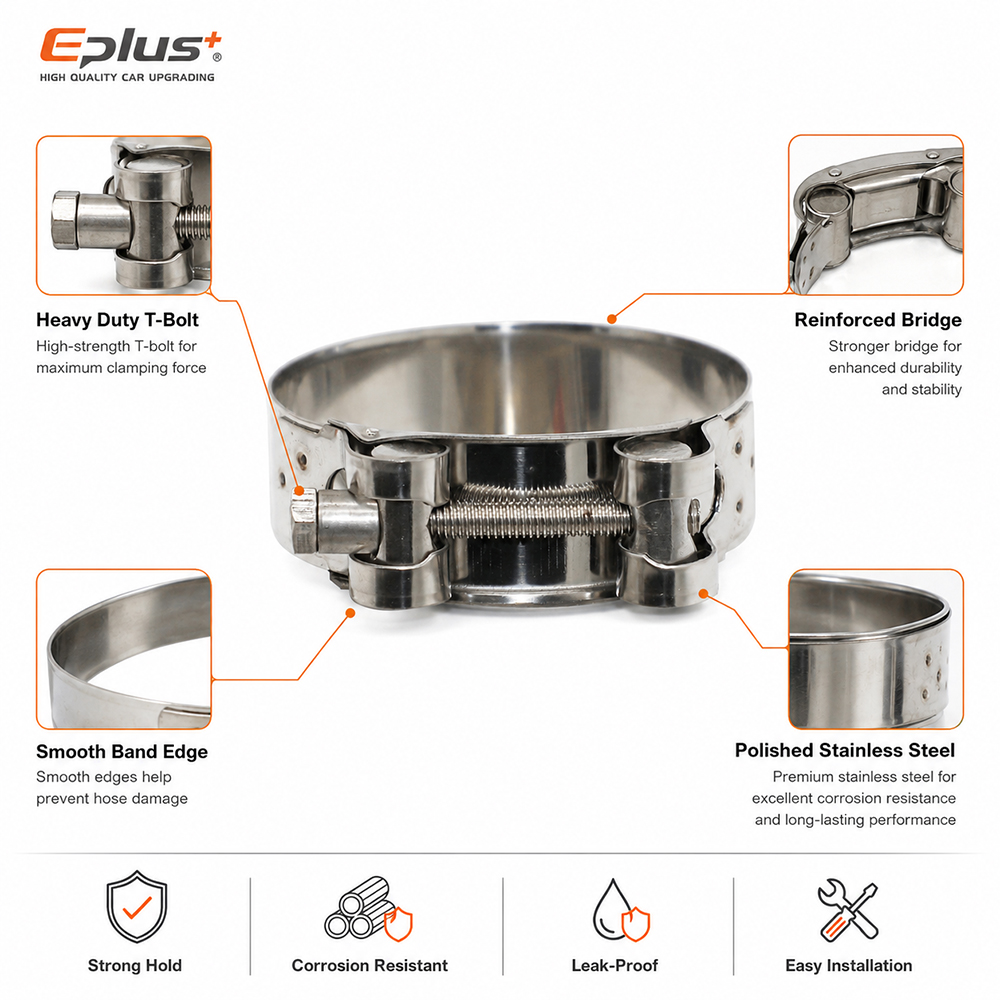 10PCS Stainless Steel European - Pipe Clamp Bar review and price
